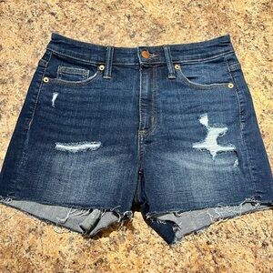 Universal Thread Blue Distressed Jean Shorts